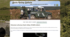 Desktop Screenshot of exmoorwildlifesafaris.com